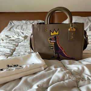 Coach x Jean Michel Basquiat Rouge 25 Shoulder Bag